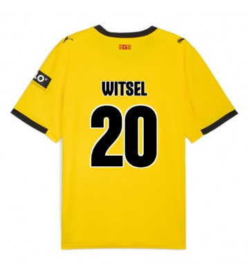 Girona Axel Witsel #20 Venkovní Dres 2025-26 Krátkým Rukávem Girona Axel Witsel #20 Venkovní Dres 2025-26 Krátkým Rukávem